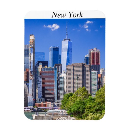 New York City skyline Magneet (Verticaal)