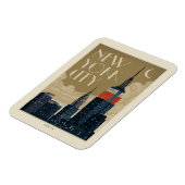 New York City Skyline Magneet (Linkerzijde)