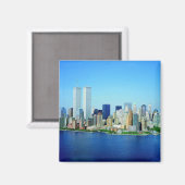 New York City Skyline Magneet (Voorkant / Achterkant)