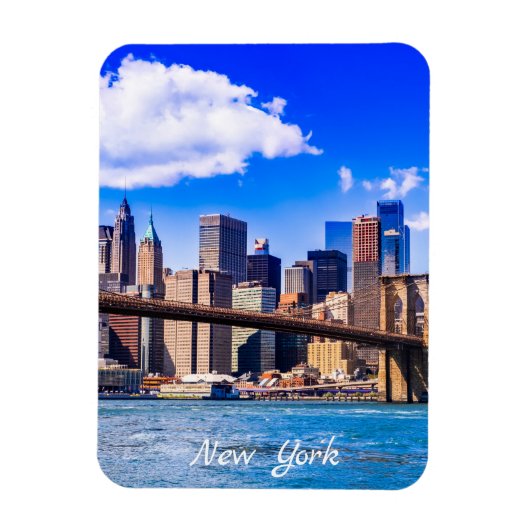 New York City skyline Magneet (Verticaal)