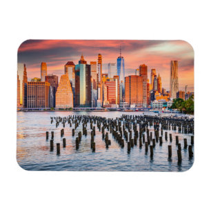 New York City skyline Magnet Magneet