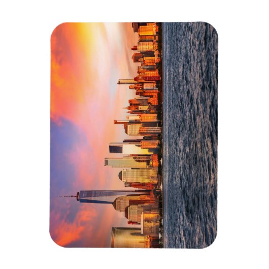 New York City skyline Magnet Magneet (Verticaal)