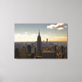 New York City Skyline met Empire State Building Canvas Afdruk (Voorkant)