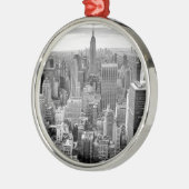 New York City Skyline Metalen Ornament (Links)