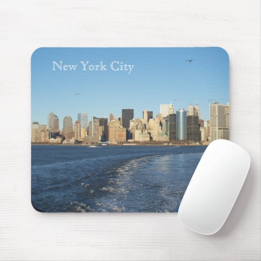 New York City Skyline Muismat (Met muis)