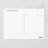 NEW YORK CITY SKYLINE NIGHT BRIEFKAART (Achterkant)