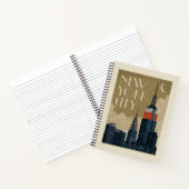 New York City Skyline Notitieboek (Binnen)