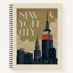 New York City Skyline Notitieboek