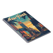 New York City Skyline Notitieboek (Rechterzijde)