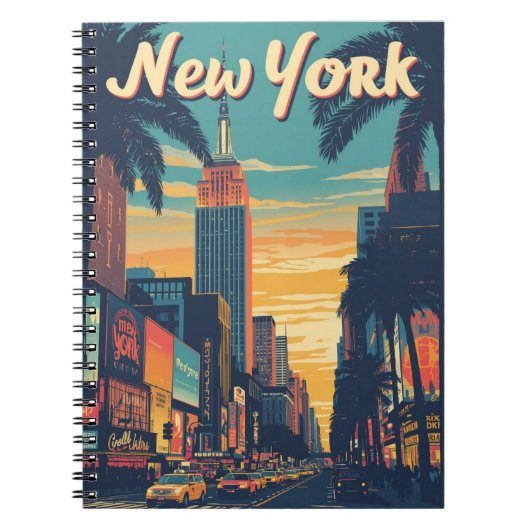 New York City Skyline Notitieboek (Voorkant)
