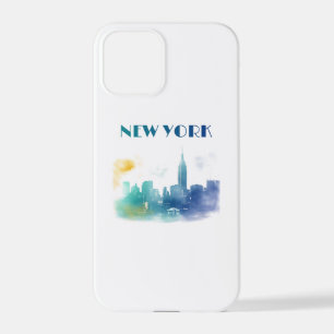 New York City Skyline NYC Travel America Liberty iPhone 12 Pro Hoesje