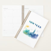 New York City Skyline NYC Travel America Liberty Planner (Display)