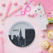 New York City Skyline Paper-Borden Papieren Bordje (Feest)