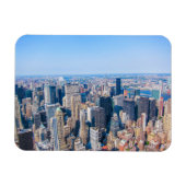 New York City Skyline Photo Building Uitzicht of C Magneet (Horizontaal)