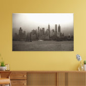  New York City Skyline Photography (1941) Canvas Afdruk (Insitu (Woonkamer))