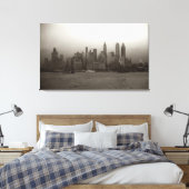  New York City Skyline Photography (1941) Canvas Afdruk (Insitu (Slaapkamer))