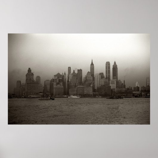  New York City Skyline Photography (1941) Poster (Voorkant)