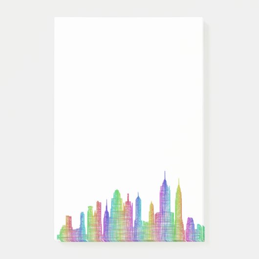New York City skyline Post-it® Notes (Voorkant)