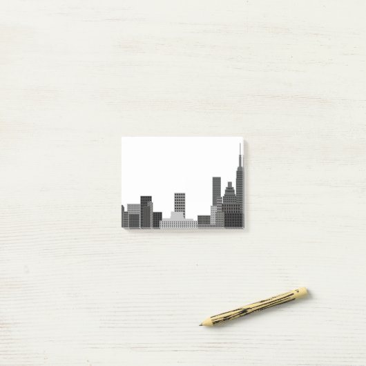 New York City Skyline Post-it® Notes (Op bureau)