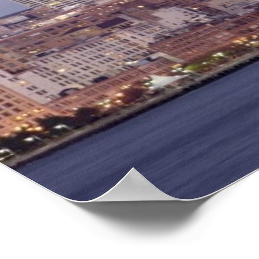 New York City Skyline Poster (Hoek)