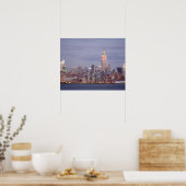 New York City Skyline Poster (Keuken)