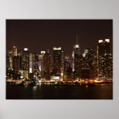 New York City Skyline Poster (Voorkant)
