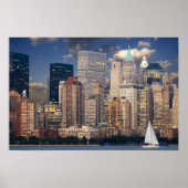 New York City Skyline Poster (Voorkant)