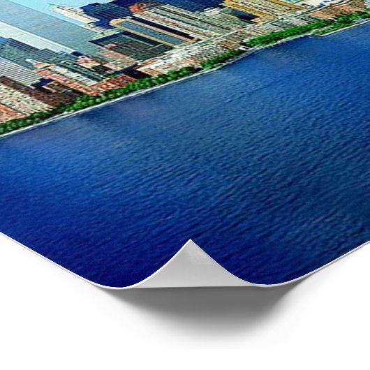 New York City Skyline Poster (Hoek)