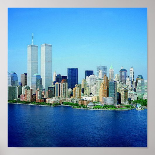 New York City Skyline Poster (Voorkant)