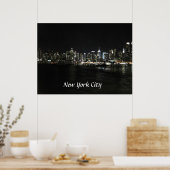 New York City Skyline Poster (Keuken)