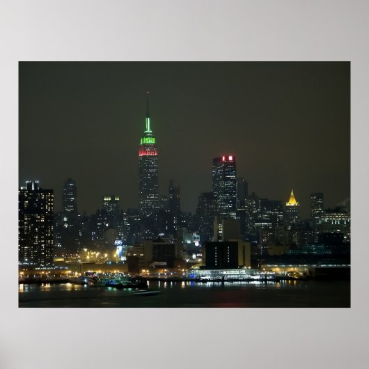 New York City Skyline Poster (Voorkant)