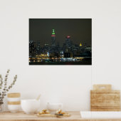 New York City Skyline Poster (Keuken)