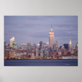 New York City Skyline Poster (Voorkant)