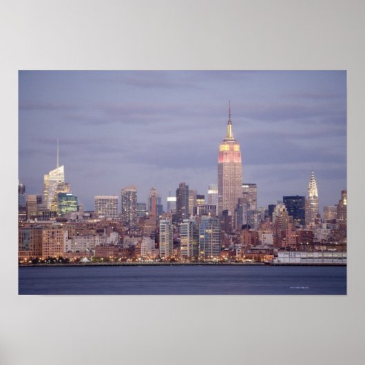 New York City Skyline Poster (Voorkant)