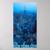 New York City Skyline Poster (Voorkant)