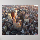 NEW YORK CITY SKYLINE POSTER" POSTER (Voorkant)