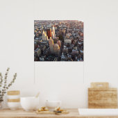 NEW YORK CITY SKYLINE POSTER" POSTER (Keuken)