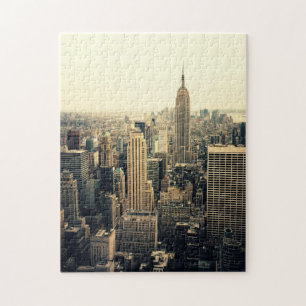 New York City Skyline Puzzle - Classic Legpuzzel
