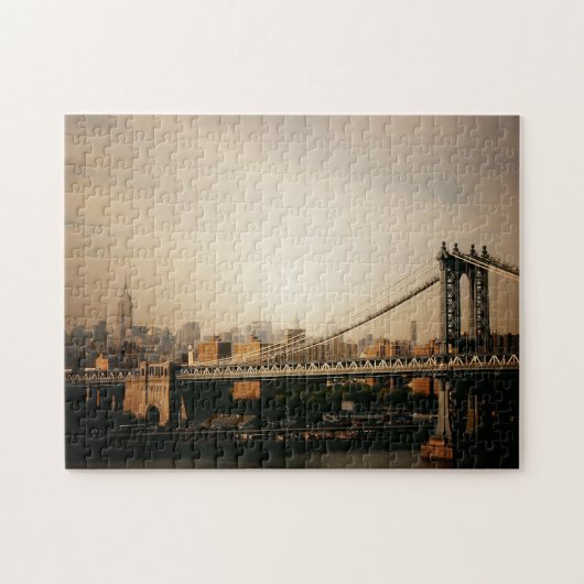 New York City Skyline Puzzle - Manhattan Bridge Legpuzzel (Horizontaal)