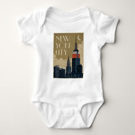 New York City Skyline Romper (Voorkant)