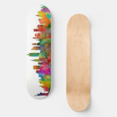 New York City Skyline Skateboard (Voorkant)