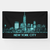 New York City Skyline Spandoek (Horizontaal)