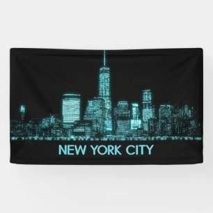 New York City Skyline Spandoek