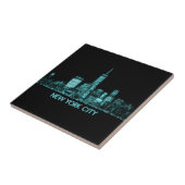 New York City Skyline Tegeltje (Zijkant)