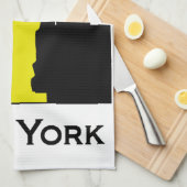 New York City Skyline Theedoek (Quarter Fold)