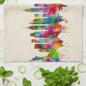 New York City Skyline Theedoek (Gevouwen)