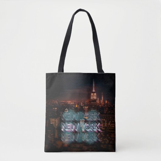 New York City Skyline Tote Bag (Voorkant)