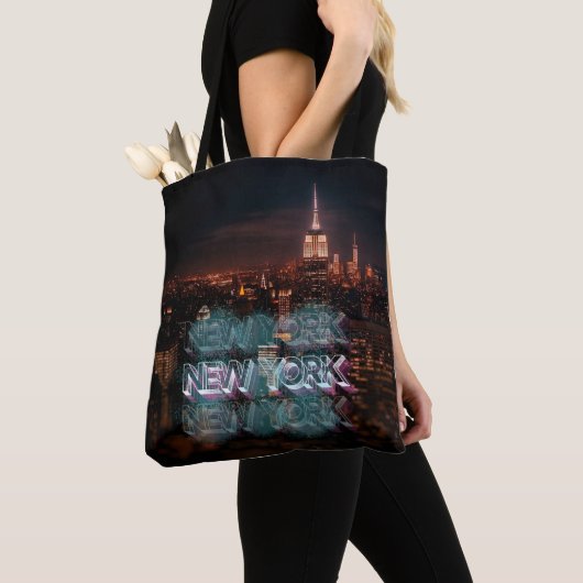 New York City Skyline Tote Bag (Dichtbij)