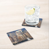 New York City Skyline van Hudson Kartonnen Onderzetters (Insitu)