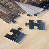 New York City Skyline van Hudson Legpuzzel (Zijkant)